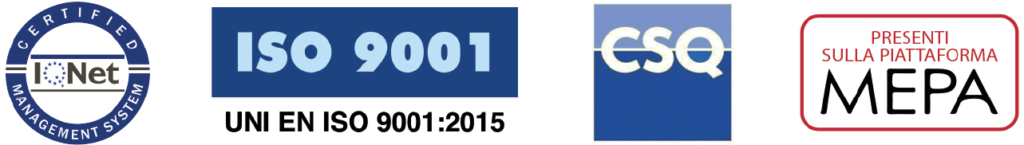 certificazioni LAINO: Ionet, ISO 9001, CSQ, siamo presenti sulla piattaforma MEPA